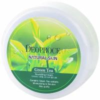 Крем для лица и тела питательный Deoproce Natural Skin Greentea Nourishing Cream, 100 г