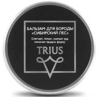 Trius Beard Balm Питательный, увлажняющий и смягчающий бальзам для бороды Сибирский Лес Триус 50 мл