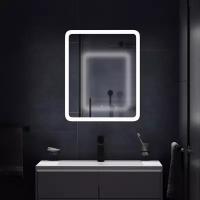 Зеркало для ванной комнаты Homsly, 60*70 см с подсветкой, коллекция Askilo, 6H-002-60LE-ASK