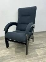 Кресло Классика мягкое для отдыха в комнату, гостиную или спальню, цвет черный