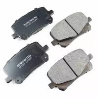 Колодки тормозные передние AN-638 SM-D2197 SUMOMOTO OEM 04465-28430