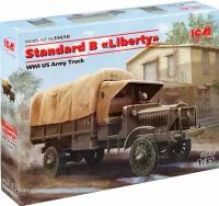 Сборная модель автомобиля ICM Американский грузовой автомобиль Standard B Liberty (1/35) 35650