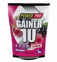 Power Pro Gainer 10 1000 гр (Power Pro) Лесные ягоды