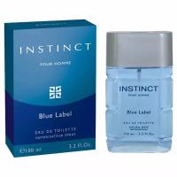 Туалетная вода мужская Instinct Blue Label 100мл