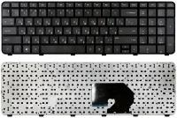 Клавиатура для ноутбука HP Pavilion dv7-6053er черная с рамкой
