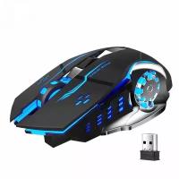 Беспроводная компьютерная мышь с RGB подсветкой для игр / Wireless Gaming Mouse