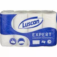 Полотенца бумажные Luscan Expert 3сл с тиснением и перф 4шт/уп