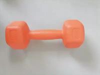 Гантель для фитнеса SportElite H-101 1шт х 1кг, оранжевый