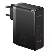 Сетевое зарядное устройство Baseus GaN5 Pro FAST Charger 2C+U 160W EU (CCGAN160CE) черный