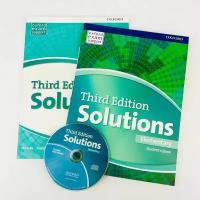 Solutions elementary third Edition полный комплект: Student's Book + Workbook + Диск