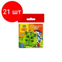 Комплект 21 шт, Световозвращающая подвеска Мульти-Пульти "Дракончик", желтый