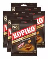 Kopiko Coffee Candy 108г х 6 уп, Леденцы со вкусом кофе от Копико