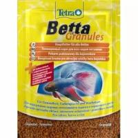 TetraBetta Granules корм для рыб в гранулах 5г (sachet)