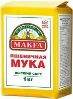 Мука Makfa высший сорт, 1кг - 4 шт