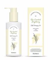 DEOPROCE RICE ENRICHED BRIGHTENING SOFT CLEANSING GEL Увлажняющий и питательный гель для умывания с экстрактами злаковых культур 200мл