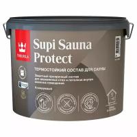 Состав для сауны tikkurila supi sauna protect 9л бесцветное, арт.700014052