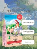 ZILLII Urinary Cat Сухой корм для кошек, PH контроль, Индейка 2кг