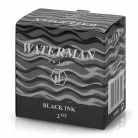 Чернила WATERMAN во флаконе чёрные Encre Noire 50 мл