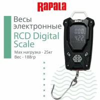 Весы рыболовные электронные Rapala RCD Digital Scale, max нагрузка 25 кг