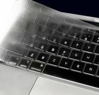 Силиконовая накладка на клавиатуру для Macbook Air 13 2020 прозрачная (Rus/Eu)