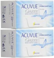 Контактные линзы ACUVUE OASYS with HYDRACLEAR PLUS, 24 шт