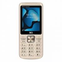 Мобильный телефон BQ 2455 Boom Quattro Gold. MTK 6261 D, 0, 260 MHz, 32 Mb, 32 Mb, 2G GSM 900/1800 мГц Экран: 2.4, 240*320, Основная камера:, Фронта