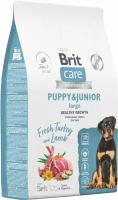 Сухой корм для щенков крупных пород Brit Care Dog Puppy&Junior L Healthy Growth, с индейкой и ягненком 12 кг