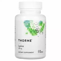 Аминокислота L-лизин, L-Lysine, Thorne Research, (60 капсул)