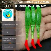 Силиконовая приманка Peплика Z-man Scended PaddlerZ 4" 102, виброхвост, Приманки 64