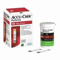 Тест-полоски для глюкометра Accu-Chek Performa (Акку-Чек Перформа), 50 штук