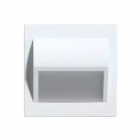 Светодиодный светильник 4000К-4500К для лестниц, подсветка пола, (механизм без рамки), цвет белый
