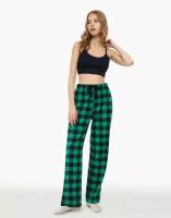 Пижамные брюки Gloria Jeans GSL001667 зеленый/синий женский S/164 (42)