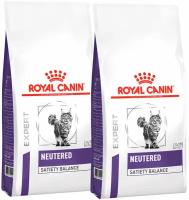 Сухой корм ROYAL CANIN NEUTERED SATIETY BALANCE для кастрированных и стерилизованных котов и кошек контроль веса (1,5 + 1,5 кг)