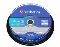 Диски Blu-ray Verbatim 43746 BD-R DL 50gb 10шт Pack Spindle