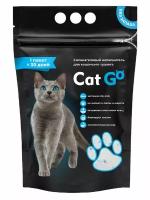 Наполнитель Cat Go EXTRA FRESH силикагель, впитывающий, круглый, 1,9 кг (4 л)