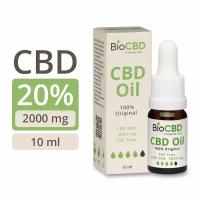 CBD масло "BioCBD", Конопляное масло КБД: 2000мг 20% 10мл