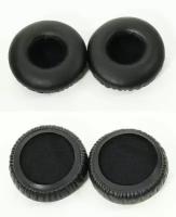 Ear pads / Амбушюры для наушников AKG K450 / K451 / K452 / K430 / K480 NC / K490 NC / K414P / Q460 / K26P черные