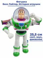 Фигурка История игрушек Базз Лайтер с крыльями Toy Story движение свет звук 25,5 см