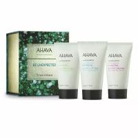 Ahava Holiday Collection Подарочный набор Three s a charm: крем для тела 40 мл + крем для рук 40 мл + гель для душа 40 мл