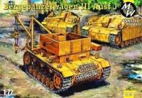 7255 Military Wheels Немецкая брэм Bergepanzerwagen на базе танка T-III (1/72)