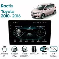 Штатная магнитола Wide Media для Toyota Ractis 2010- 2016 / Android 10, 9 дюймов, WiFi, 1/16GB, 4 ядра