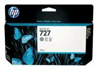 Картридж HP B3P24A №727 для HP Designjet T920/T1500 серый 130мл