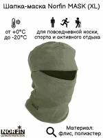 Балаклава NORFIN Mask, размер XL, хаки, серый