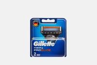 Сменные Кассеты Для бритвы 2шт. Gillette Fusion5 ProGlide / количество 2 шт
