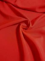 Ткань Габардин стрейч (костюмная ткань) цв. красный, ширина 150 см
