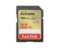 Карта памяти SD 32 ГБ SanDisk Class 10 Extreme ( SDSDXVT-032G-GNCIN )