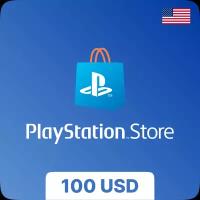 Подарочная карта PlayStation Store (CША) - 100 USD