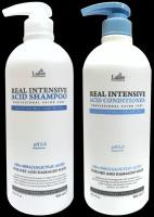 Интенсивный Шампунь и кондиционер для поврежденных волос Real Intensive Acid Shampoo & Conditioner 2 x 900 мл