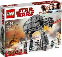 Конструктор LEGO Star Wars 75189 Штурмовой шагоход Первого ордена