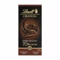 Шоколад темный Lindt Creation 70% Cacao Dark Mousse Крем брюле 70% 150 гр (Финляндия)